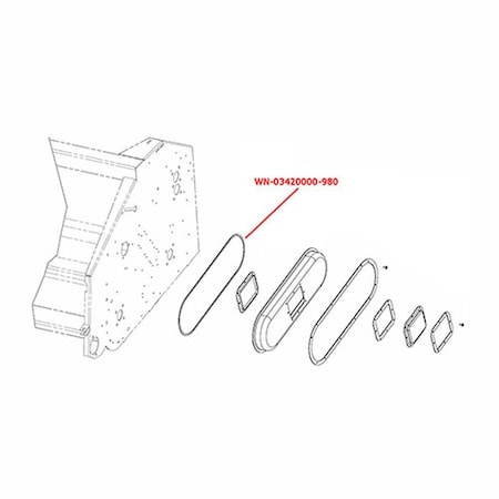 Aftermarket Drive Chain Cover Seal Fits Capello Quasar WN-03420000-980-PEX